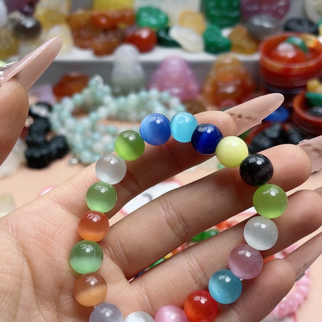 玛瑙/玉髓颈饰合金小***控