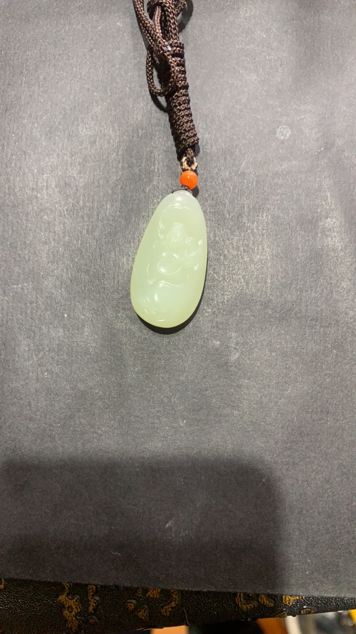 新疆和田玉笑口常开弥勒佛