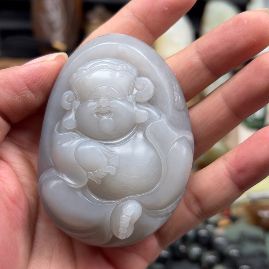 和田玉把件未镶嵌