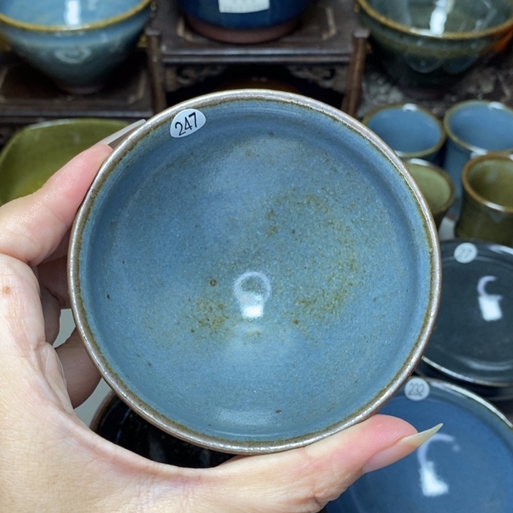 茶盏建窑建盏主人杯微瑕