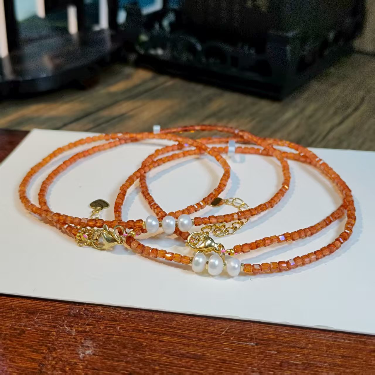 【书记甄选】石榴石配珍珠 多样性发一件 YS1372