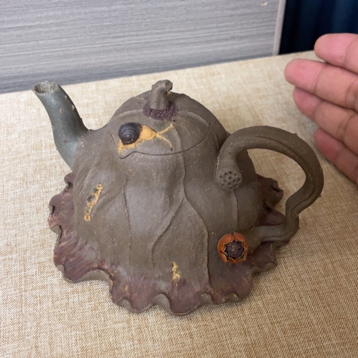 茶宠紫砂全手工处理