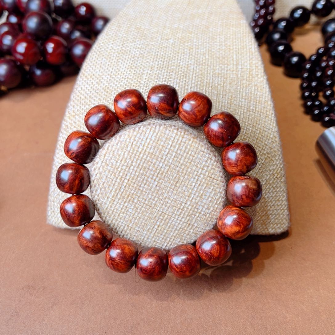 小叶紫檀手串/手链1314满瘤疤