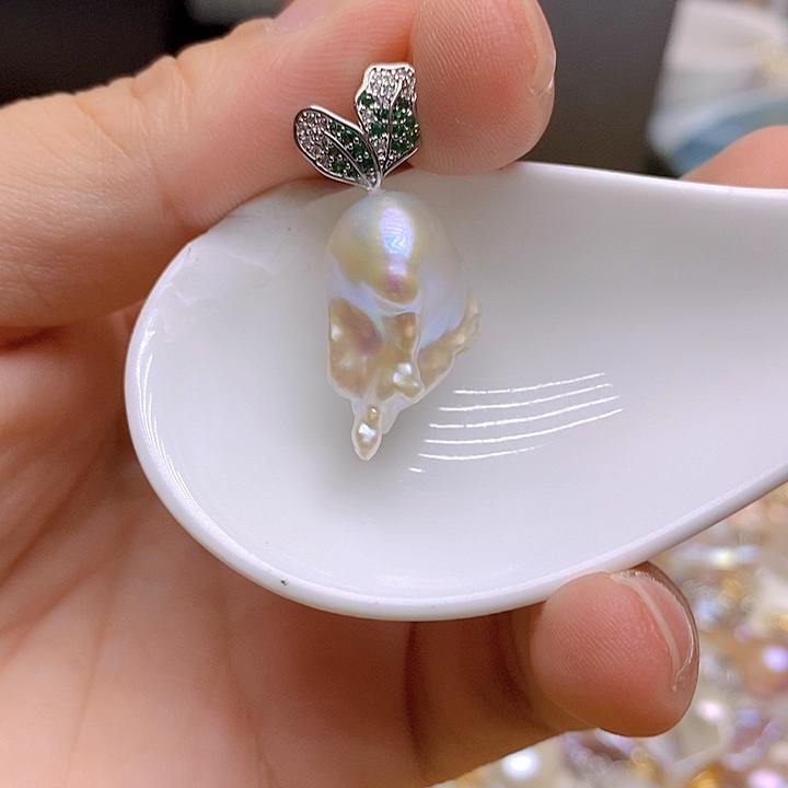 淡水珍珠未镶嵌颈饰3