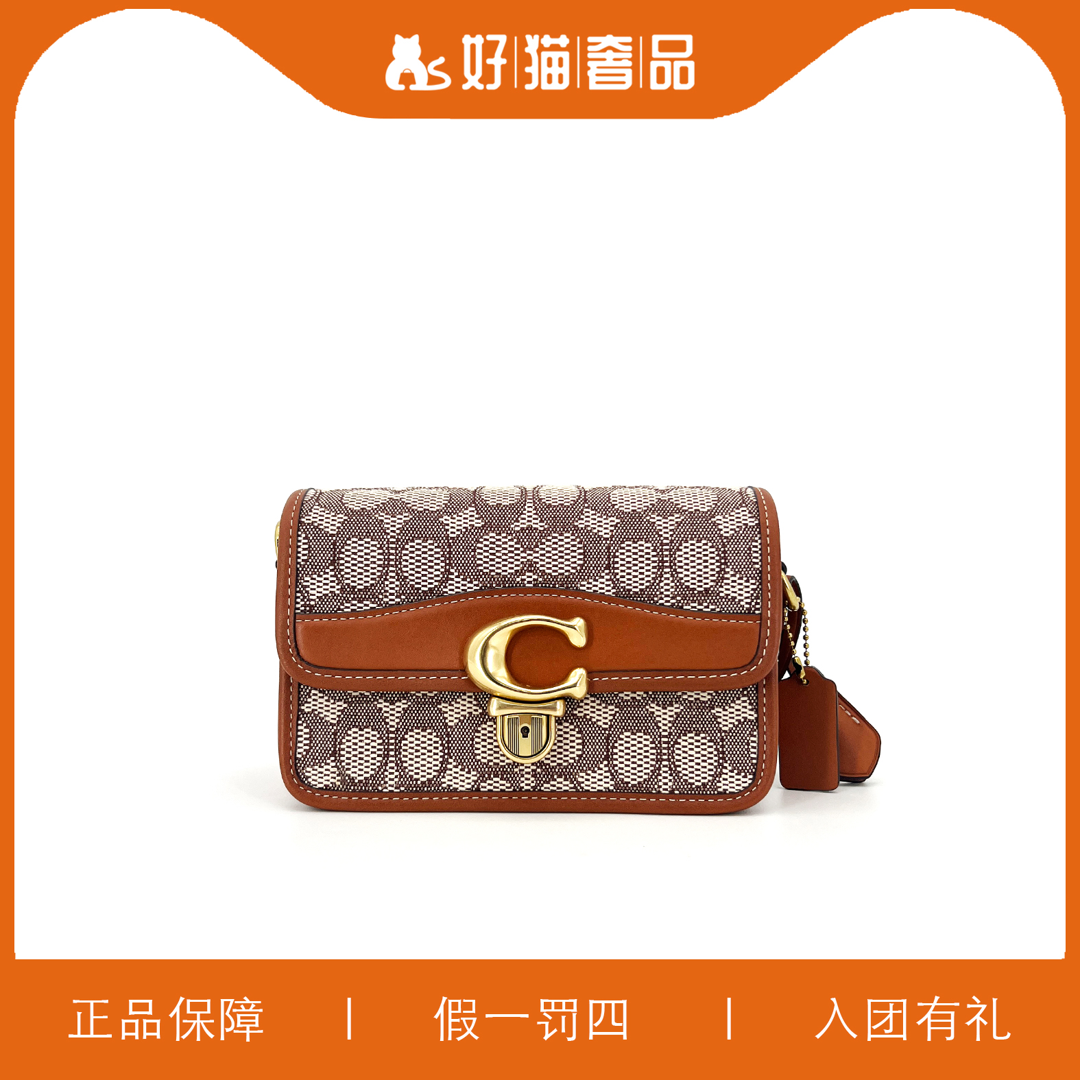 99新 COACH/蔻驰 蔻驰针织SDD/A6133/19X13X8