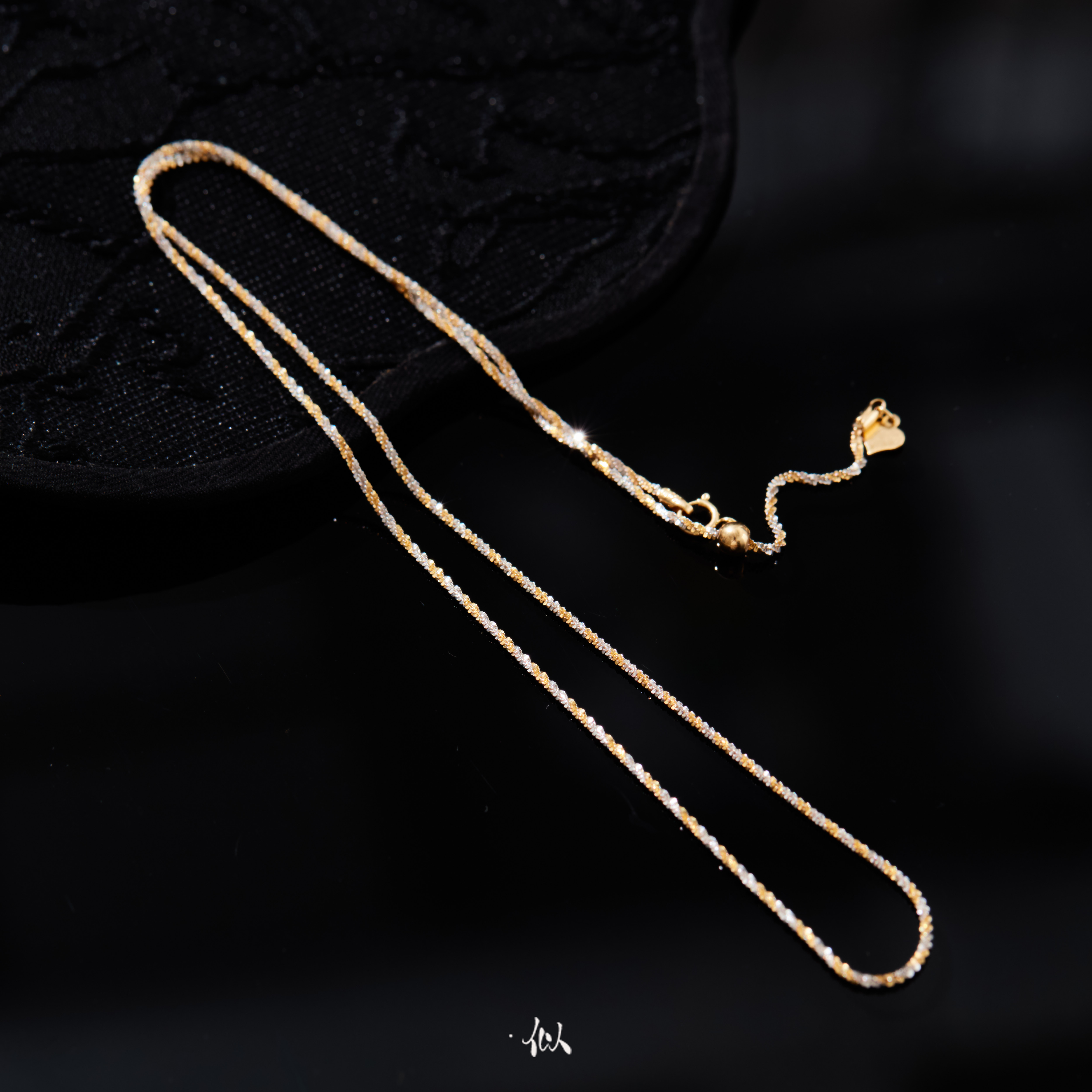 【星河】·似梓珠宝· 18K双色项链 SZCC380471