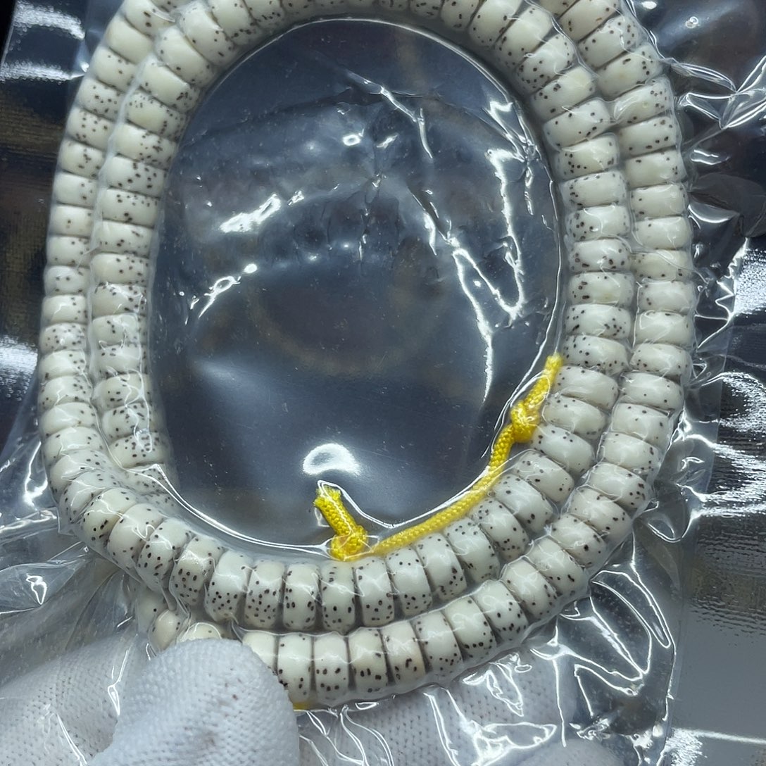 手串星月菩提8-4，河豚小细星