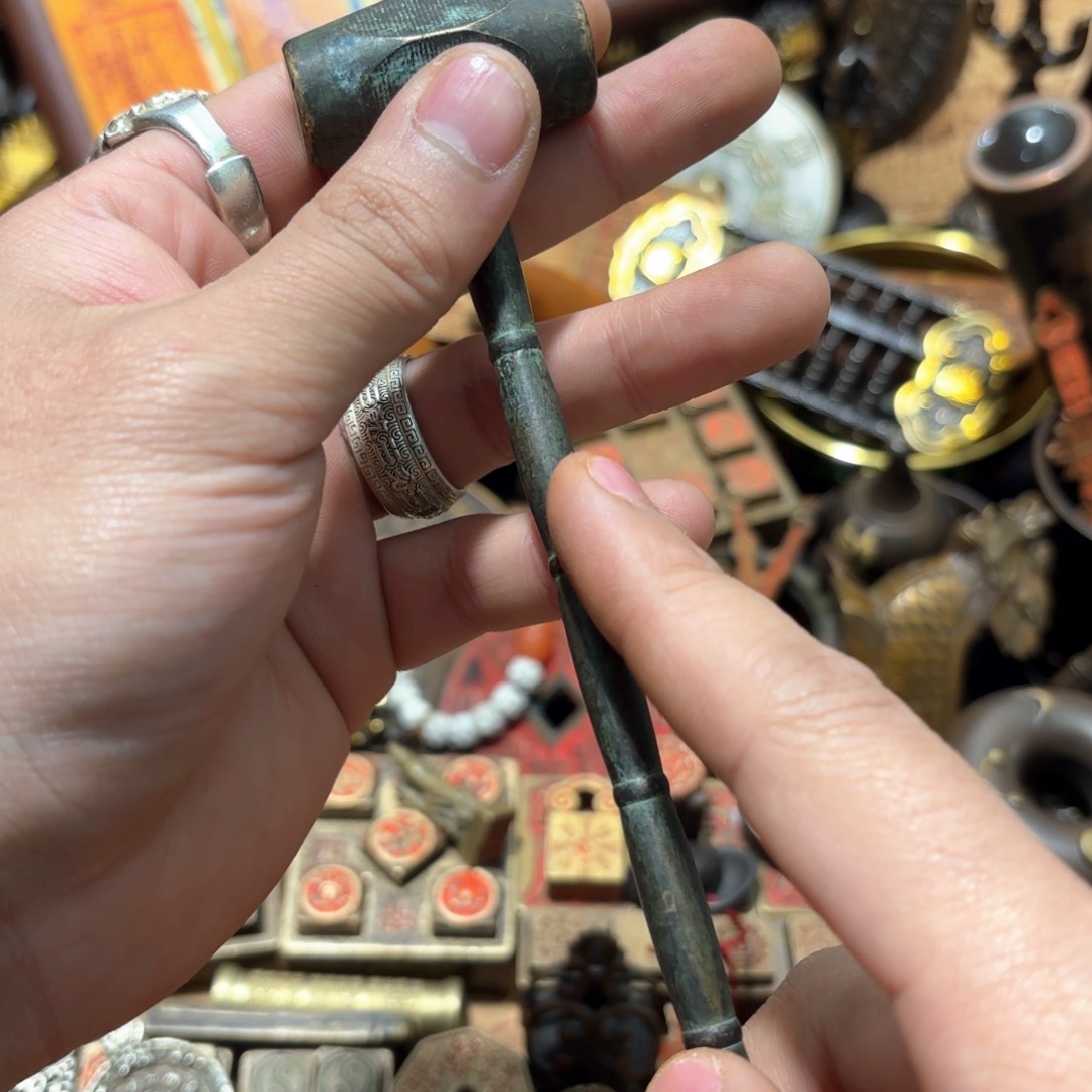 珍华铜器文玩摆件