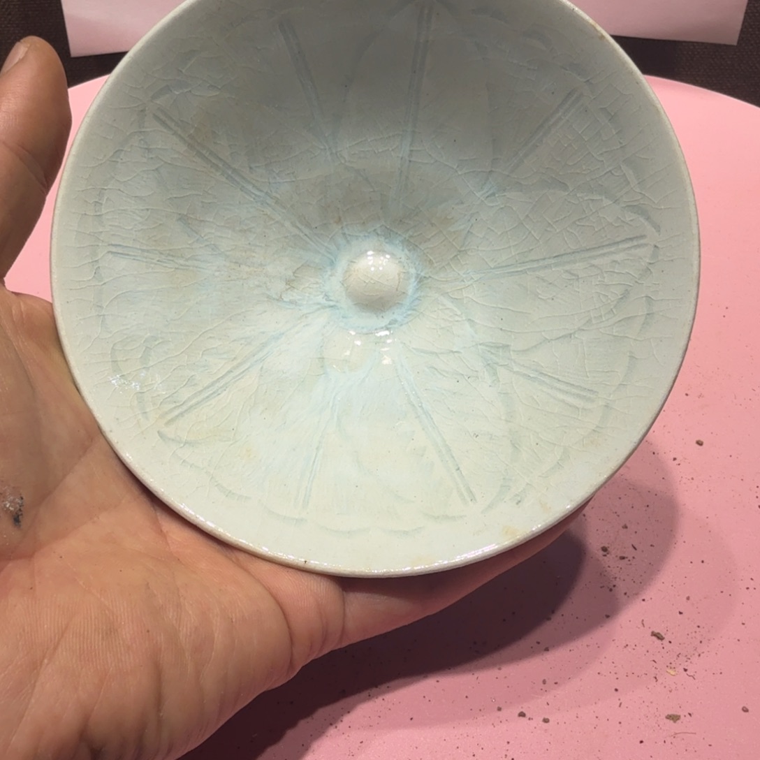 其他陶漂亮的小瓷盆子