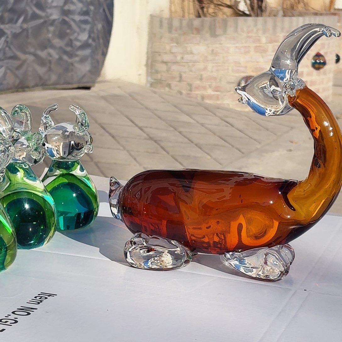 摆件琉璃岛的小伙伴们快