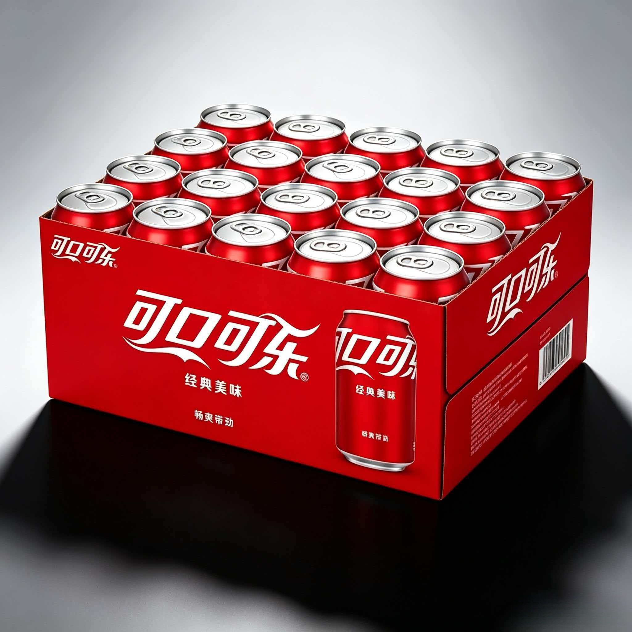 330ml*24瓶/12罐可口可乐整箱装汽水风味晚上食夏季解渴冰镇饮品