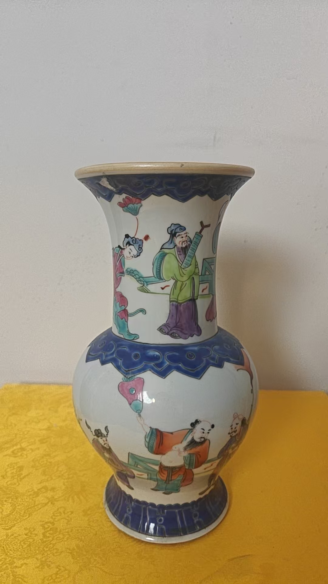 陶瓷家具粉彩摆件瓶