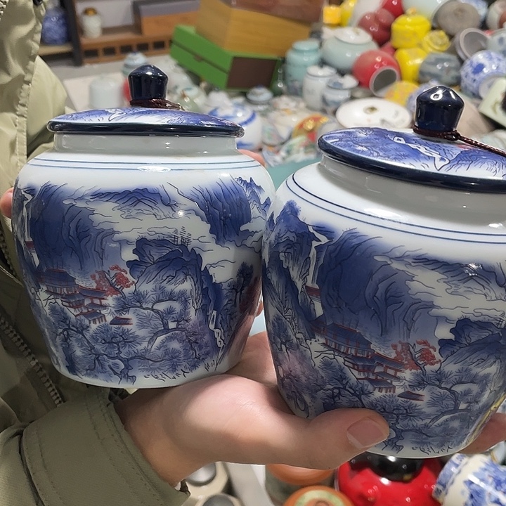 陶瓷罐茶叶罐密封罐