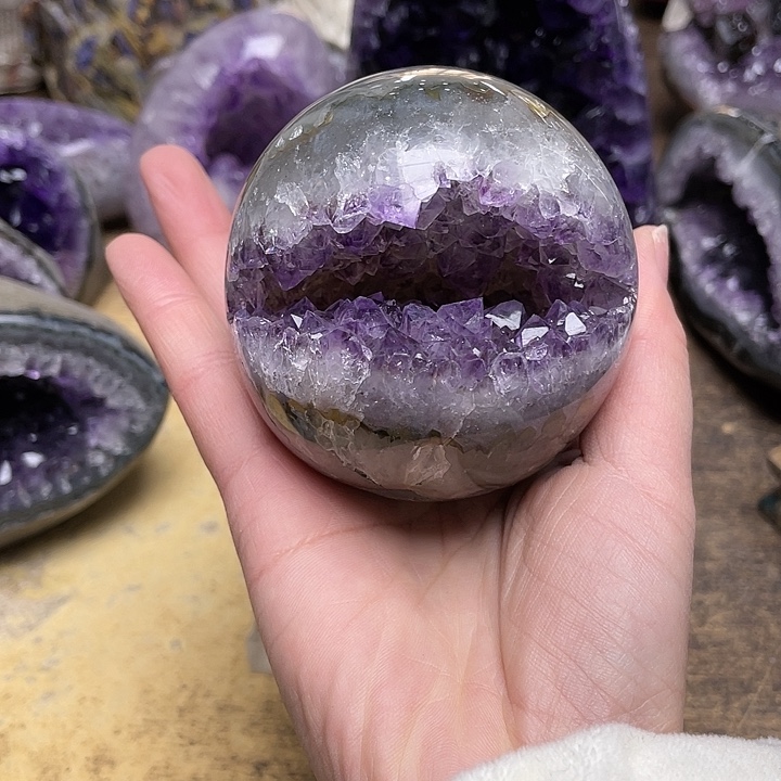 大型摆件（非配饰）紫晶未镶嵌