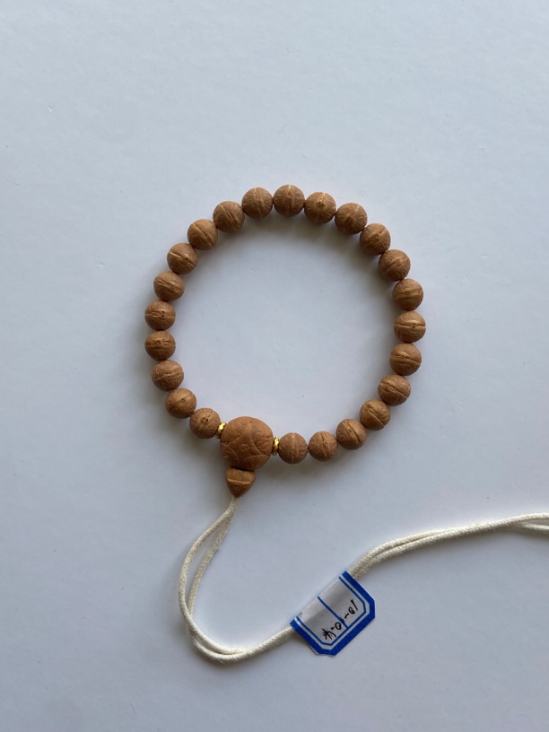 尼泊尔凤眼菩提手串 老树实心籽 油性高 10-10.4mm