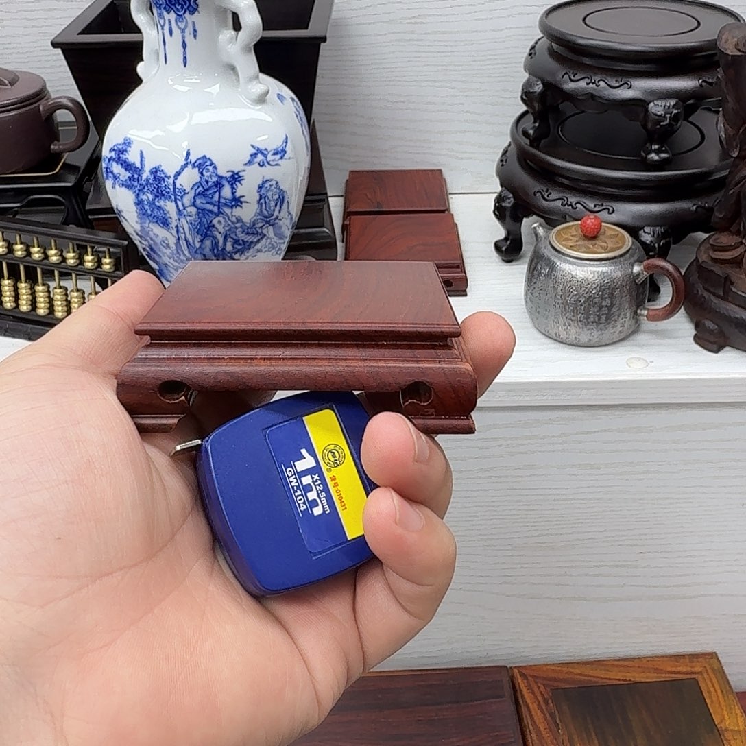 木微凹黄檀7公分正方整木底座