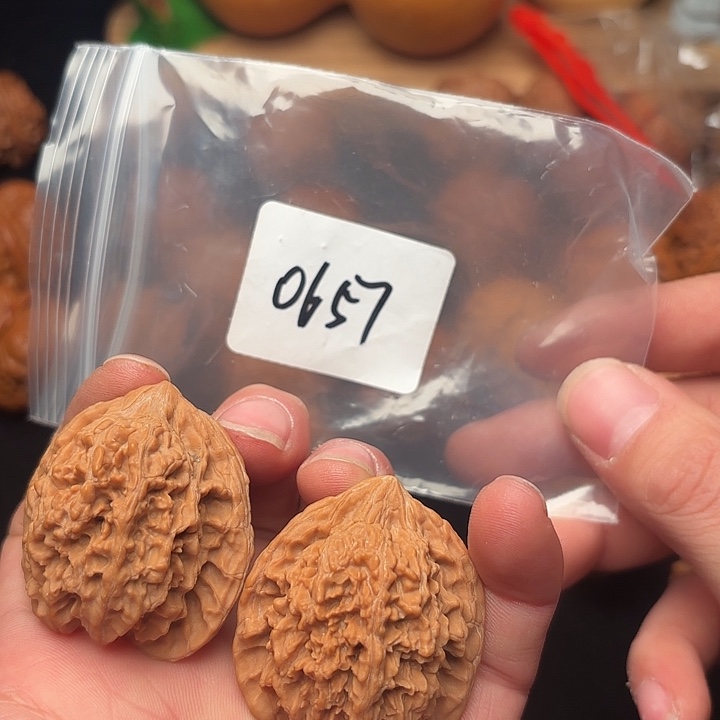 文玩核桃把件40 尺  满天星   0657