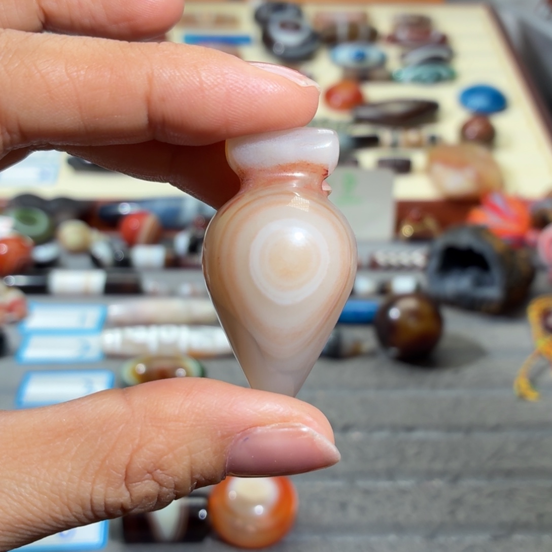 默***.玛瑙/玉髓合金颈饰