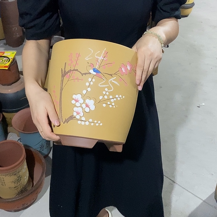 紫砂花盆紫砂花盆