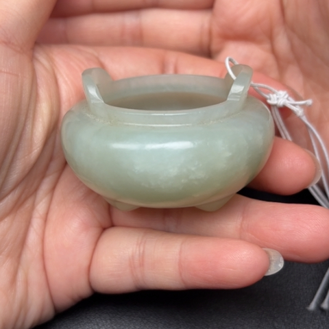 和田玉摆件未镶嵌行**遠