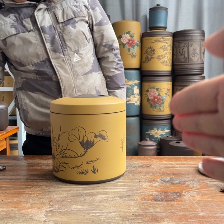 紫砂茶叶罐茶叶等