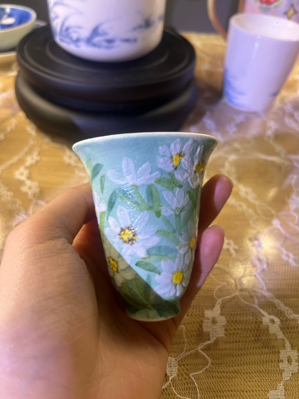 陶瓷闻香杯功夫茶具主人杯（福利款款式随机发）