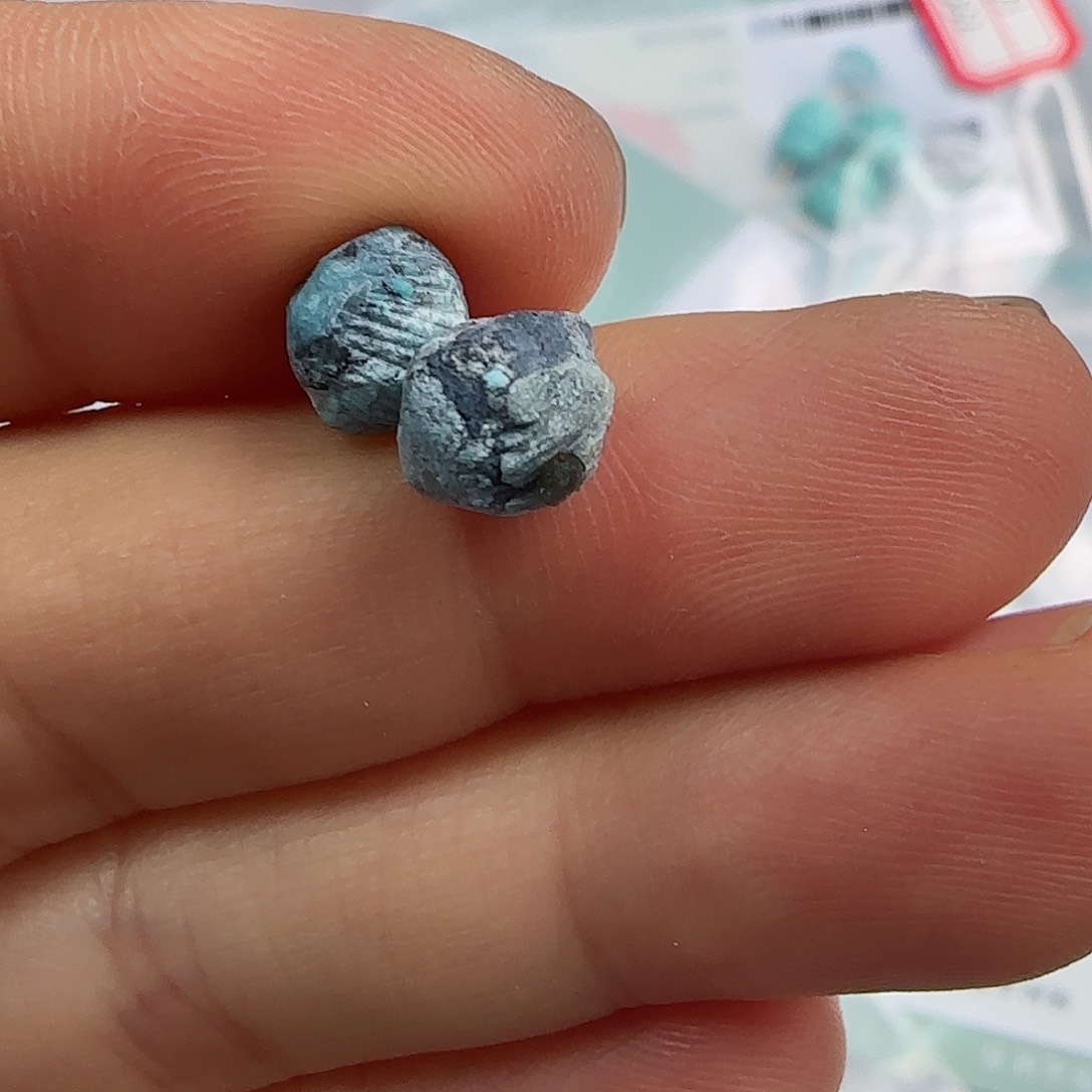 绿松石珠宝半成品未镶嵌