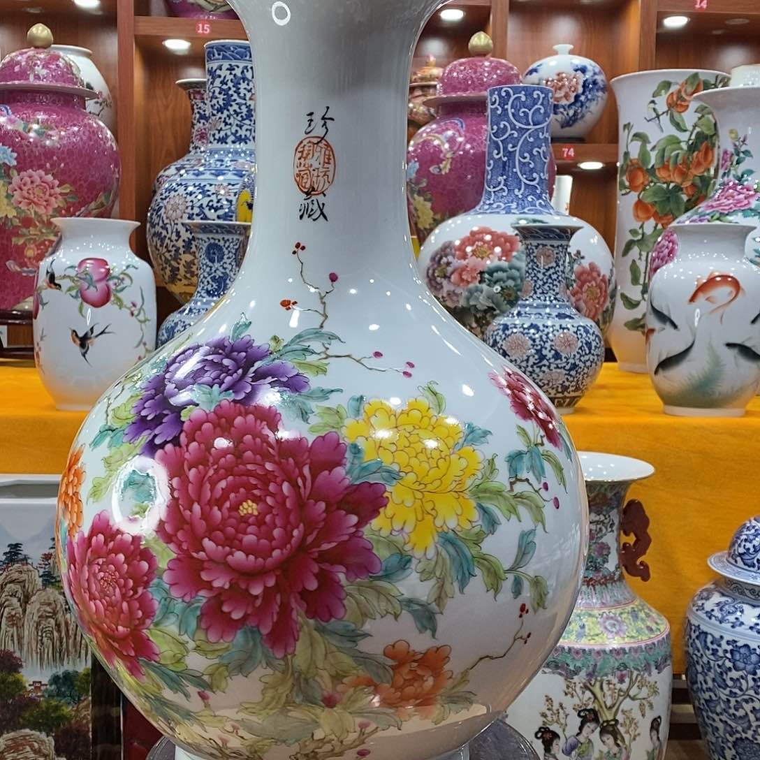 摆件东**韵景德镇陶瓷赏