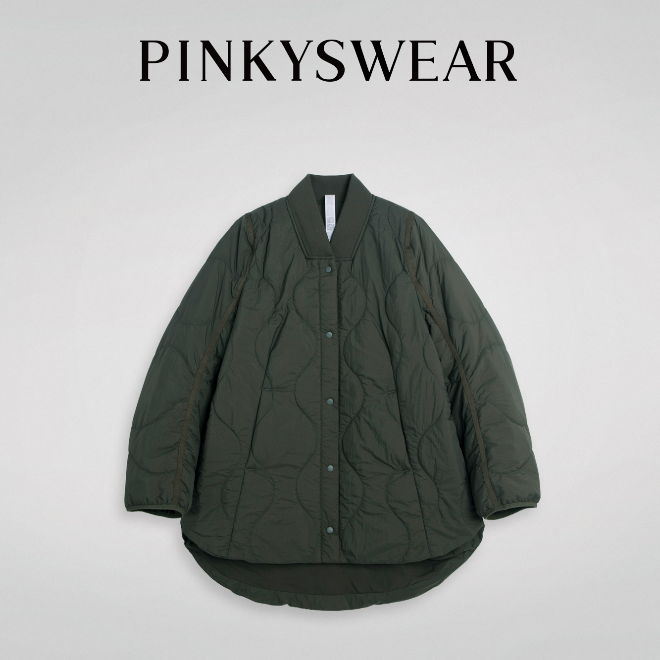 【画界】常规款长袖翻领不起球常规女棉服秋冬上衣外套WT7650