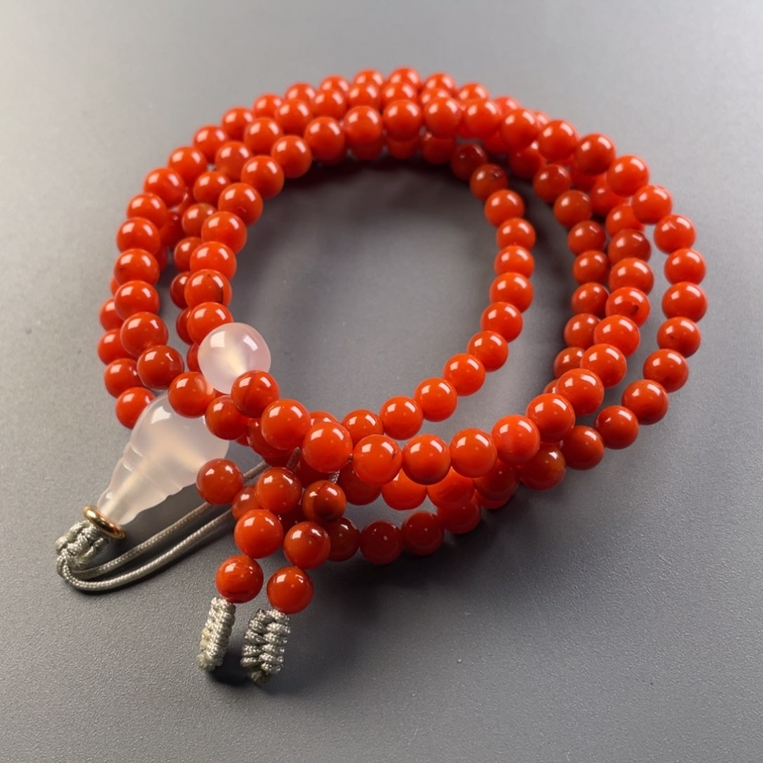 南红玛瑙天然原矿杨柳三眼井柿子红5+108未镶嵌