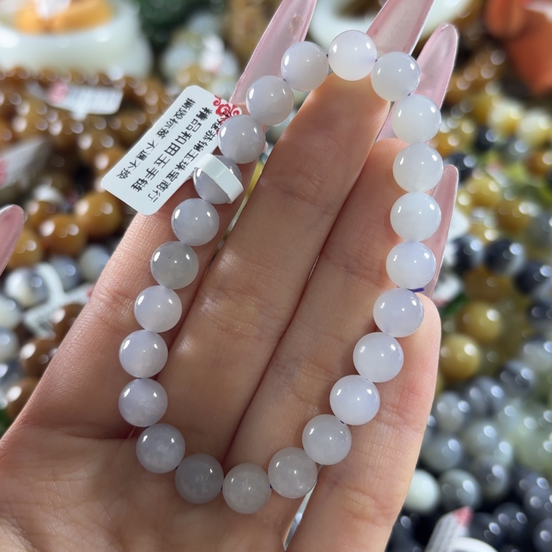 和田玉未镶嵌手链58