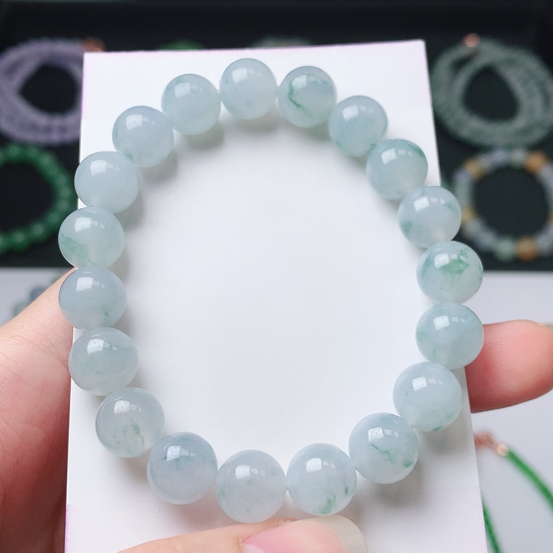 翡翠未镶嵌手链翡翠