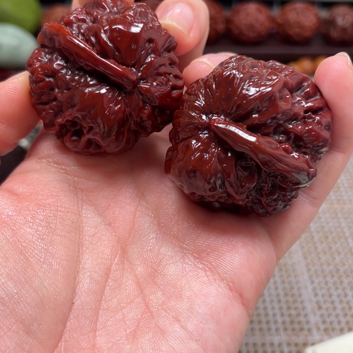 把件桃核一根筋蛤蟆头