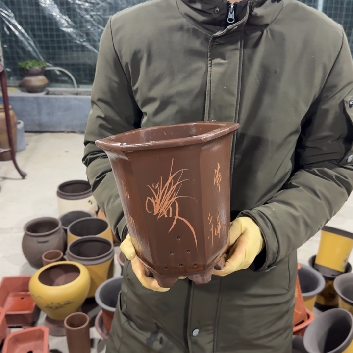 紫砂紫砂花盆1111