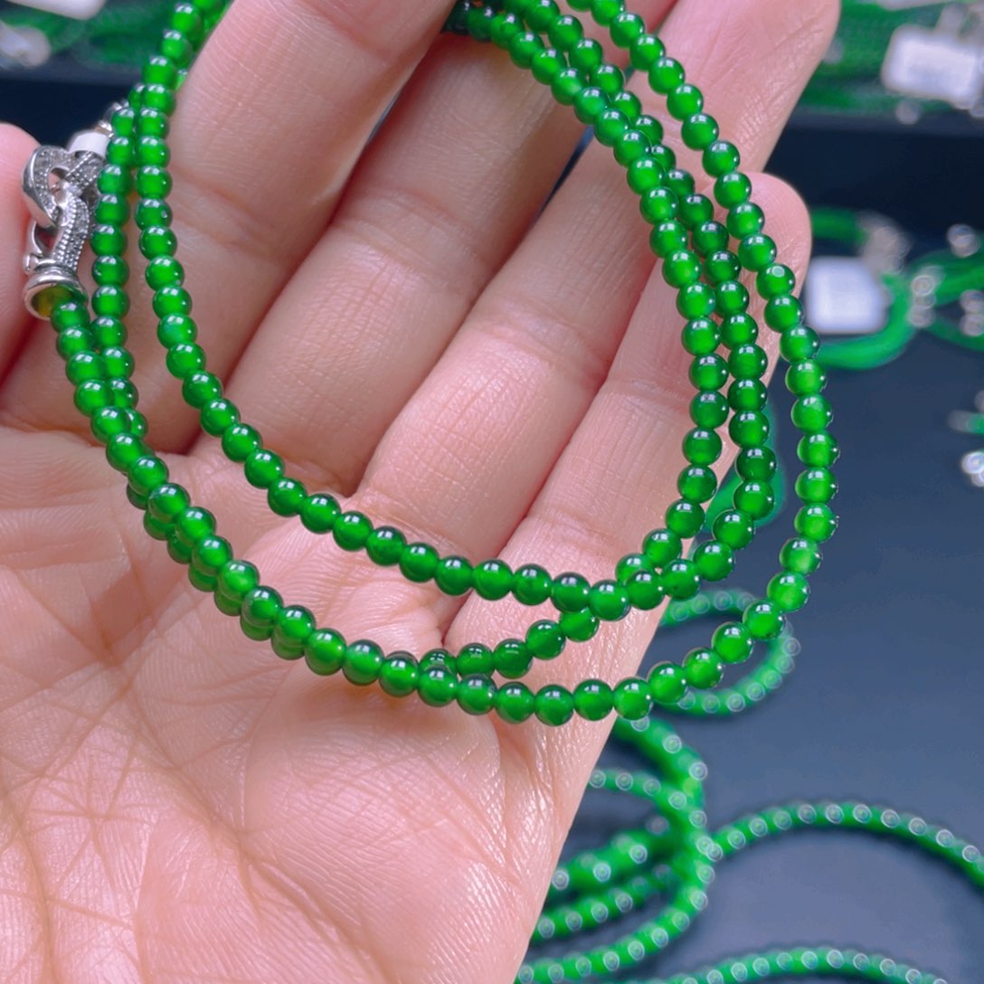 翡翠项链未镶嵌，1