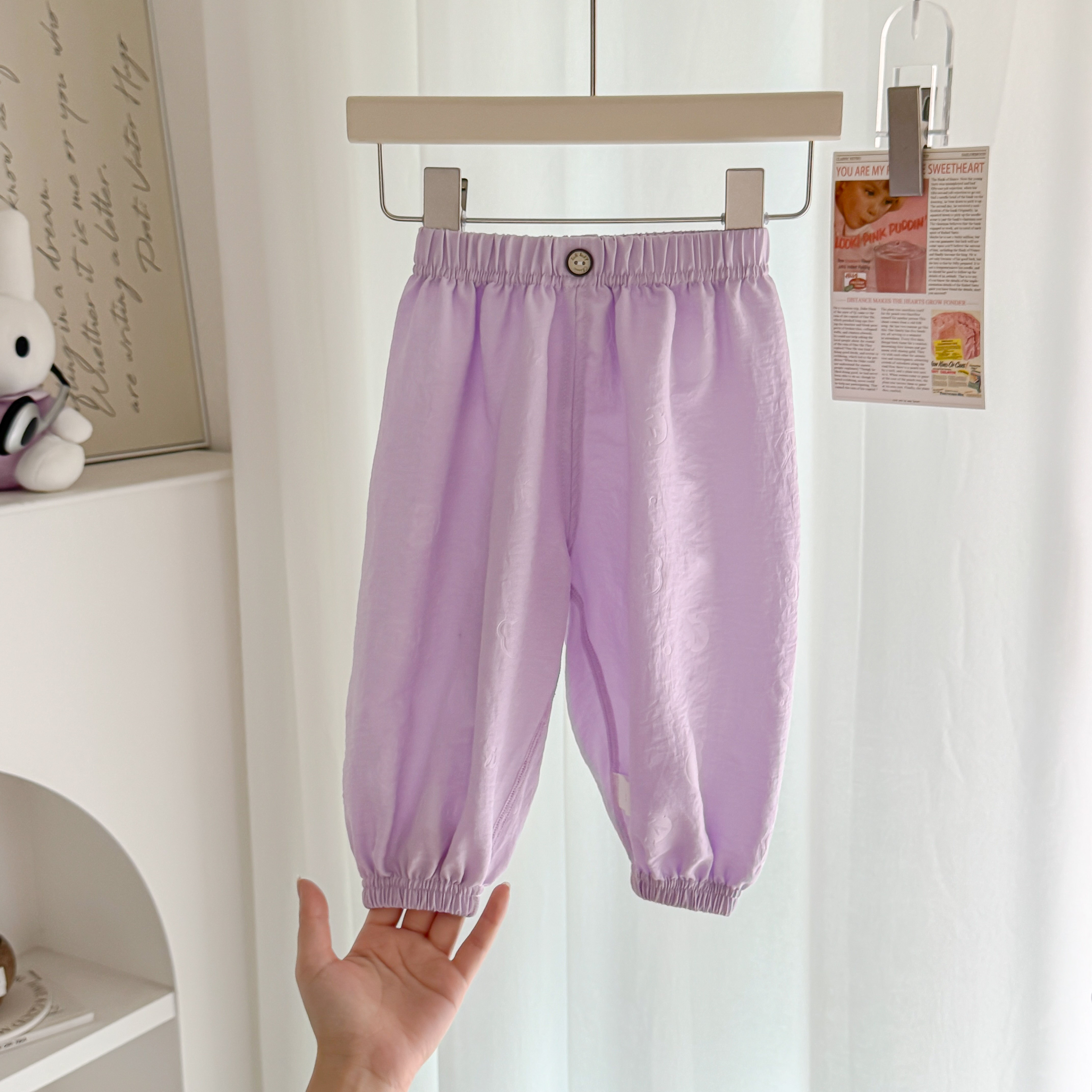 小童灯笼裤夏季婴儿云棉防蚊裤薄款婴幼儿空调长裤宝宝裤子夏凉裤