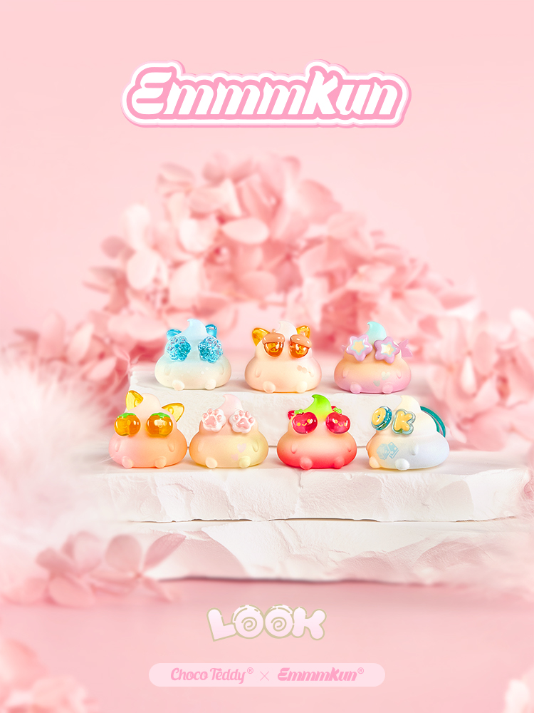 【拆盒】潘二二踩尾巴眼碌碌萌萌系列盲袋潮玩萌粒迷你手办摆件盲盒