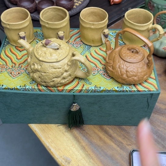 茶壶紫砂吉****厂紫砂茶具礼盒