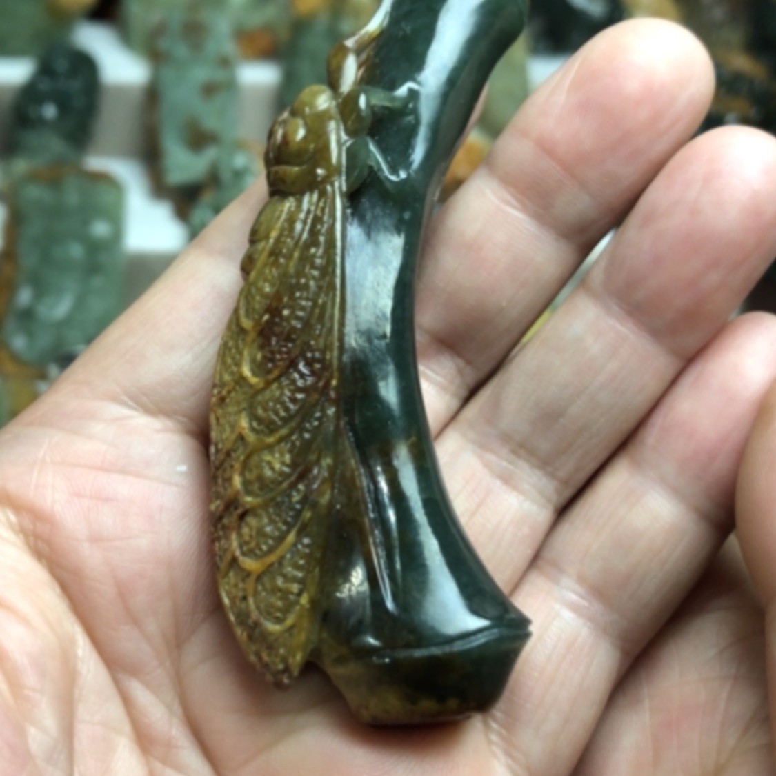 【闪购商品】岫岩河磨玉（透闪石质玉）把件未镶嵌