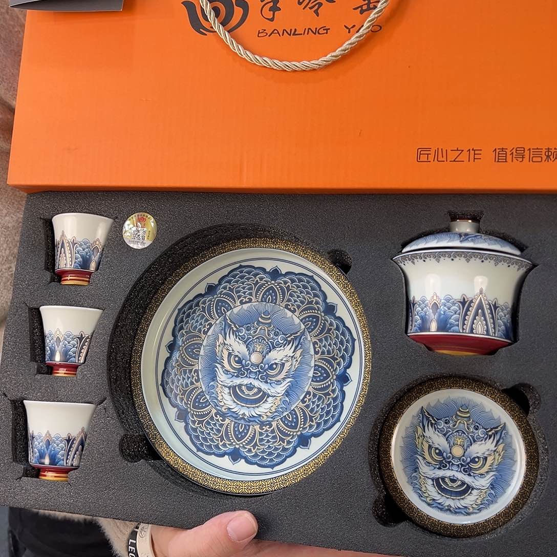 盖碗很漂亮我很喜欢