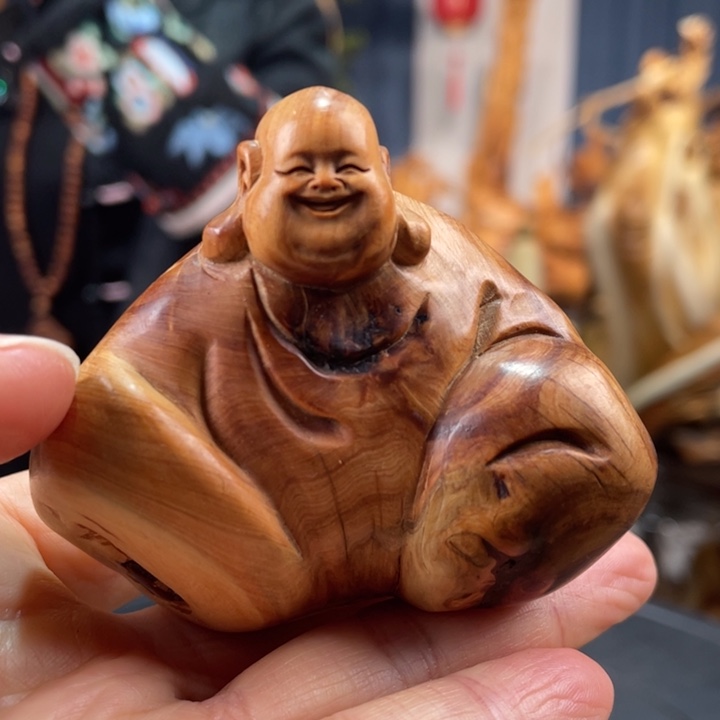 柏木（崖柏）手把件