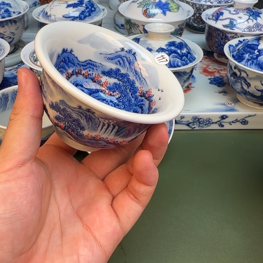 彦祖纯手工手绘茶具117