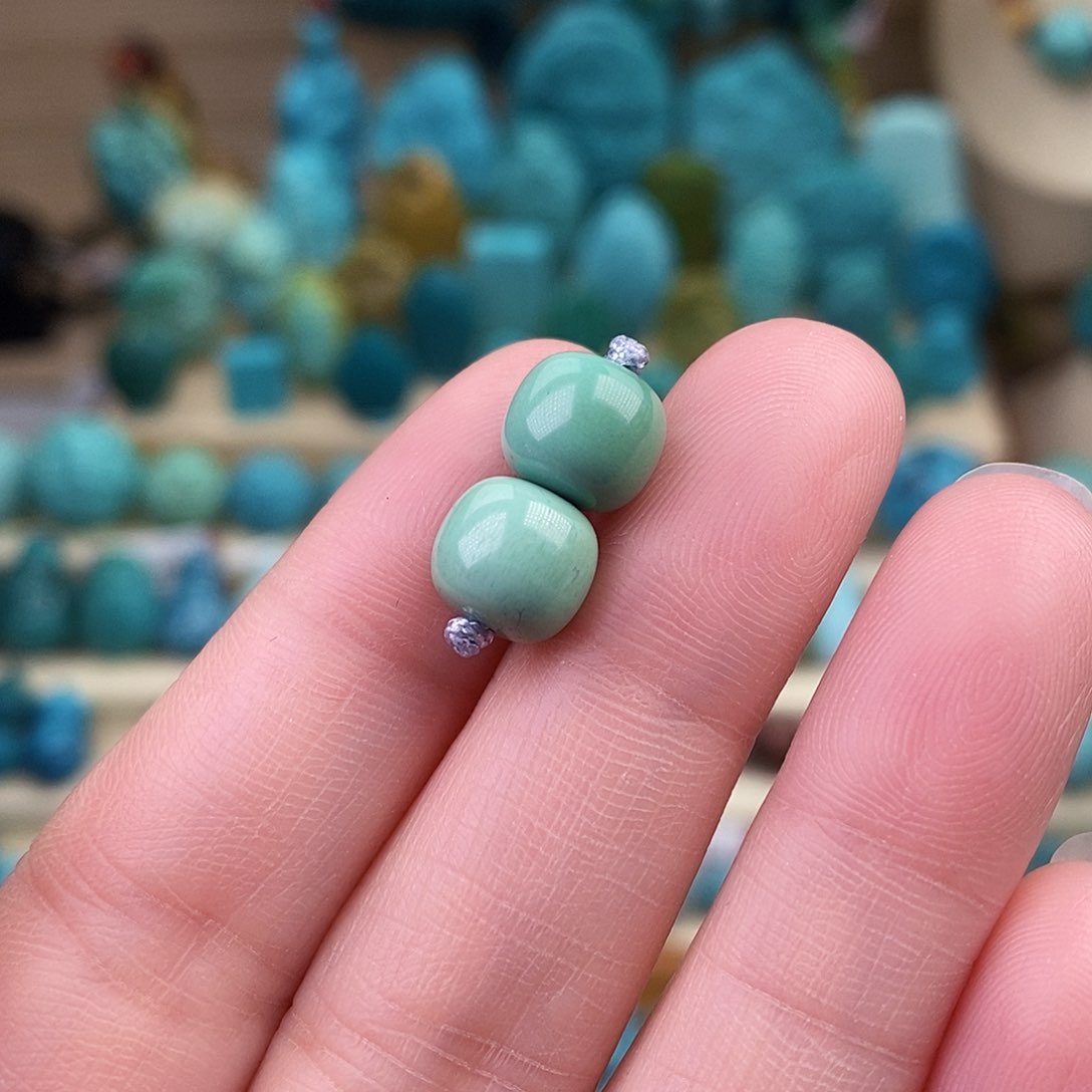 绿松石珠宝奇石未镶嵌