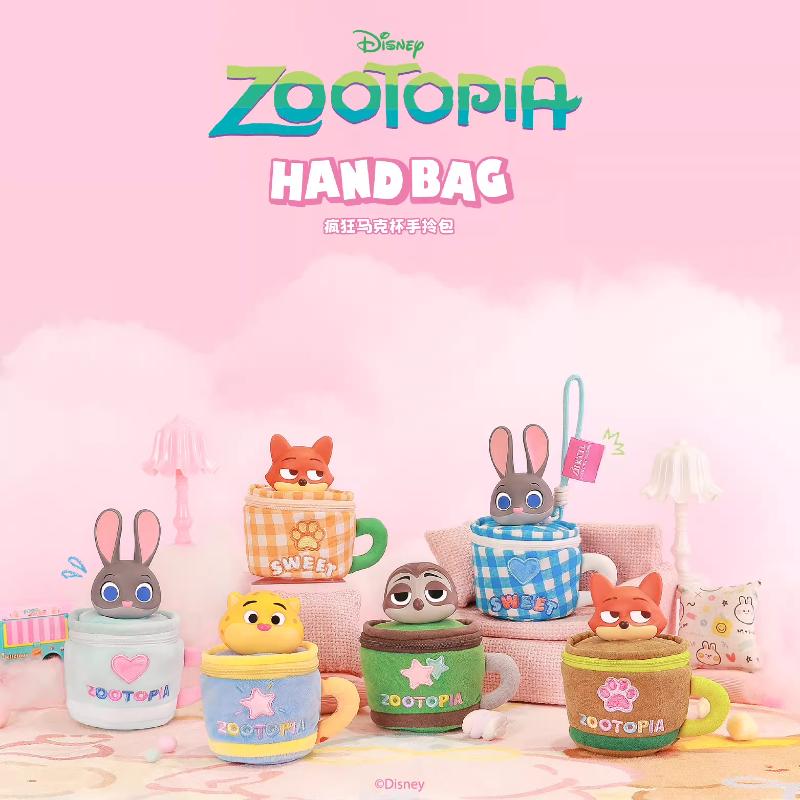 【单个盲盒】迪士尼疯狂动物城系列疯狂马克杯手拎包
