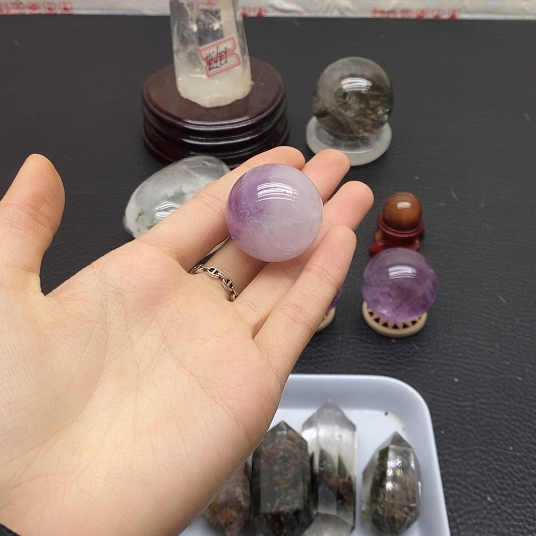 水晶未镶嵌珠宝半成品251水晶石