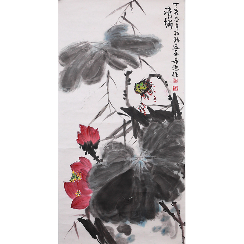 董希源-荷-97x49cm