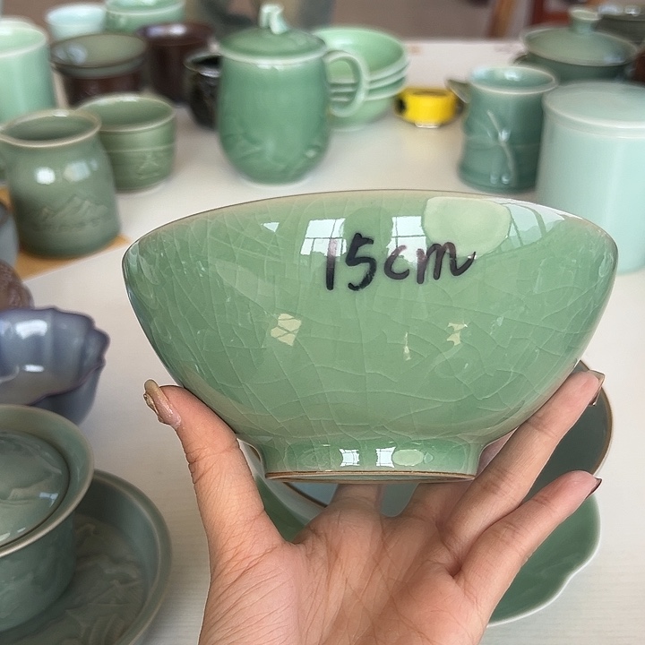 小米茶器龙泉青瓷