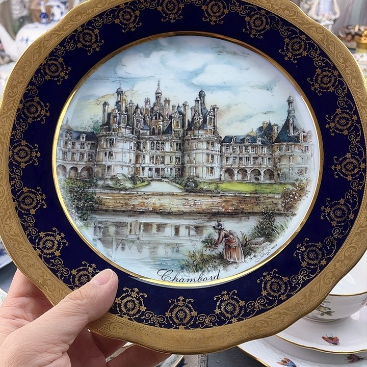 中古欧瓷雅致小房子