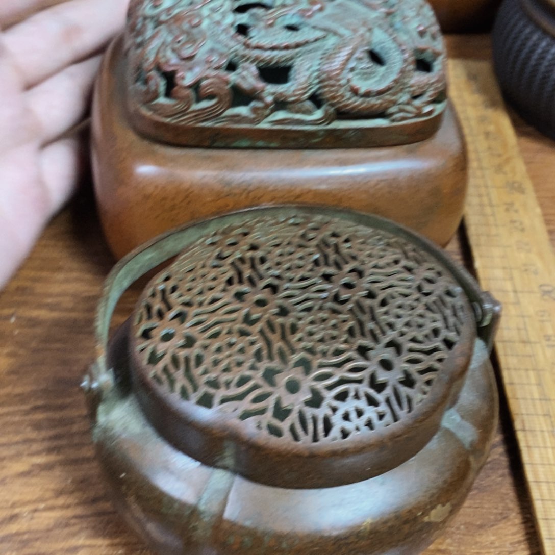 铜深**影盛世铜炉铜器香炉工艺品
