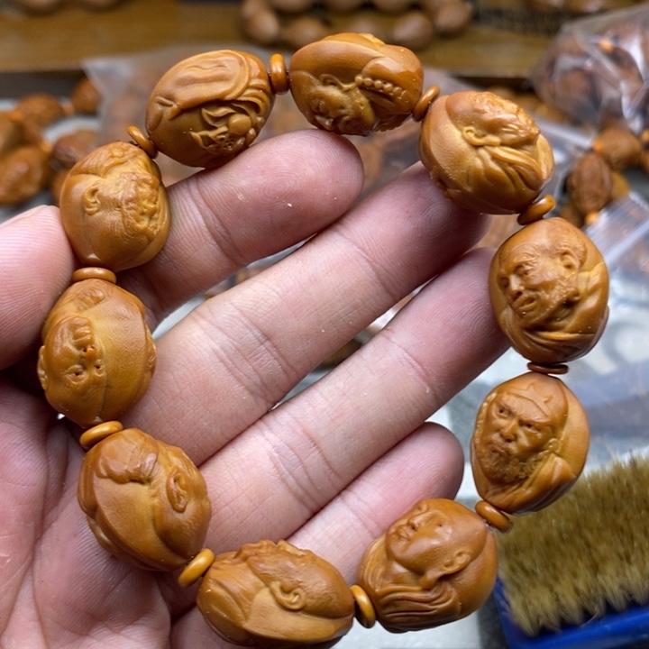 手串/手链橄榄核橄榄核雕工艺手串